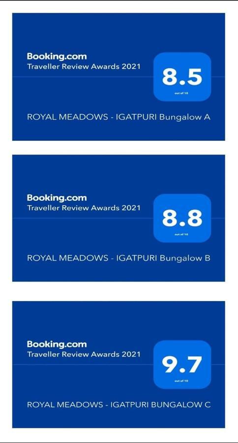 Royal Meadows - Igatpuri Bungalow C المظهر الخارجي الصورة